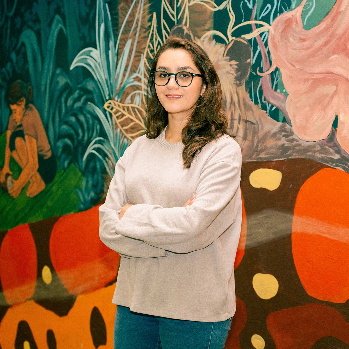 Alejandra Cruz Lamprea, Asistente Administrativa de la Facultad de Artes & Humanidades