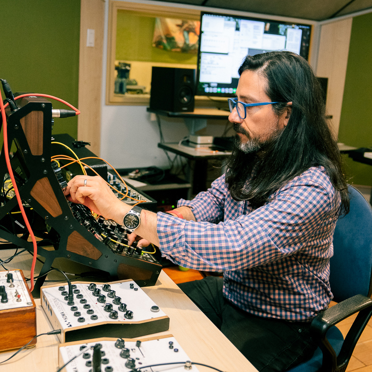 Daniel Andrés Prieto García, profesor del Departamento de Música.