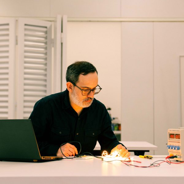 David Peña, profesor del Departamento de Arte