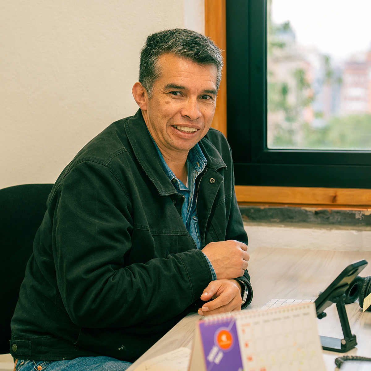 German Castañeda Parra, Asistente de comunicaciones Web