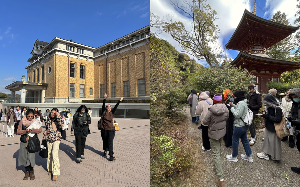El curso exploró ciudades históricas de Japón mediante experiencias directas con su arte, patrimonio y vida cotidiana.