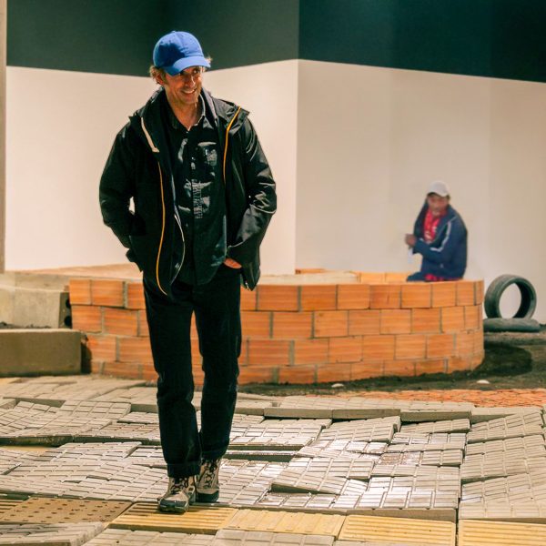 Lucas Ospina, profesor del Departamento de Arte