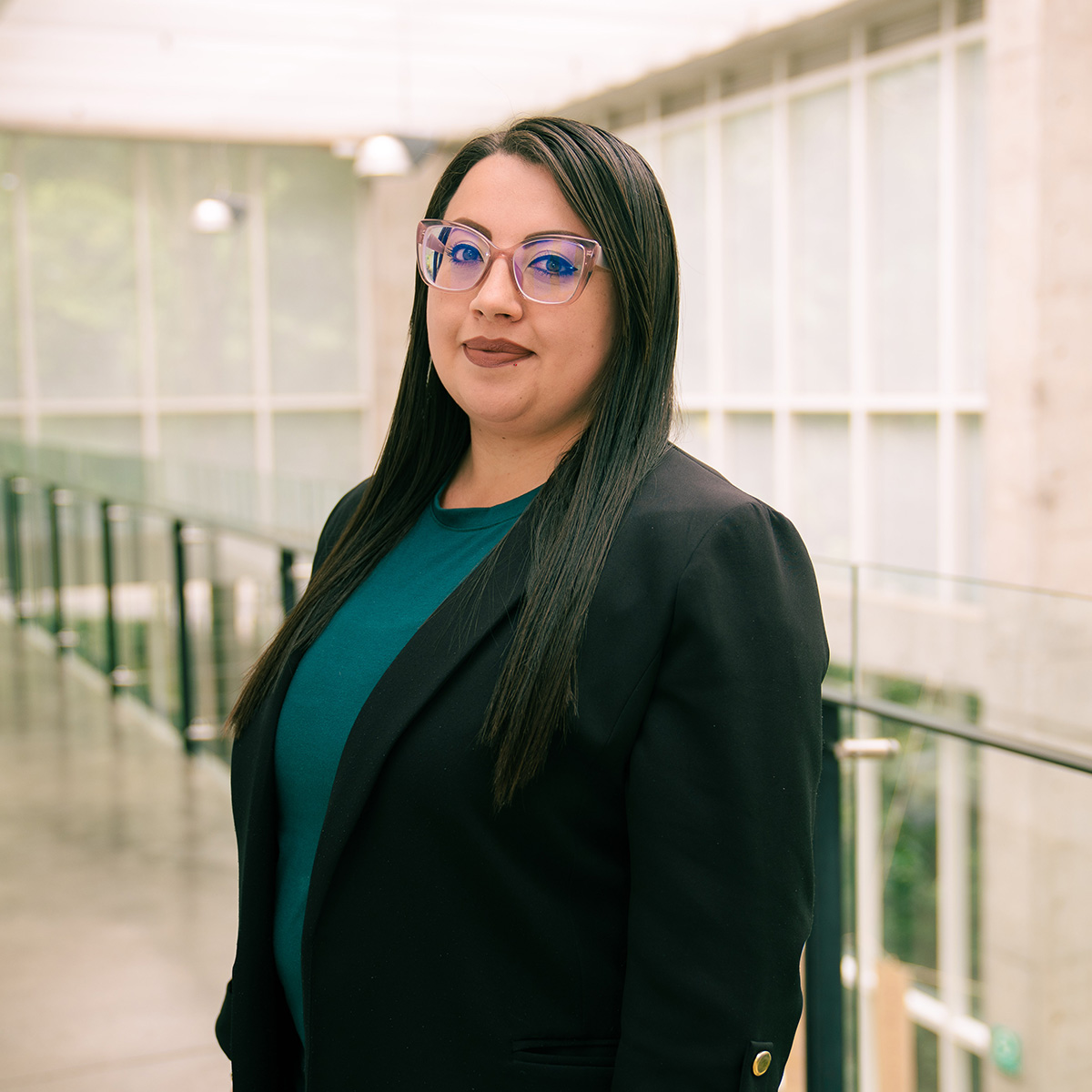 Maira Jinneth Martínez, asistente administrativa del Departamento de Arte