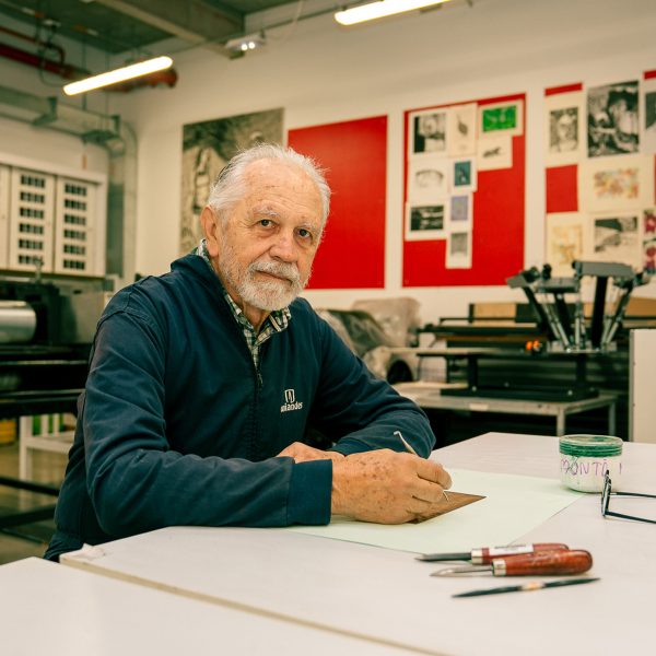 Marcos Roda, profesor del Departamento de Arte