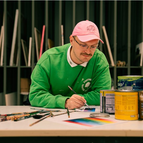 Nicolás Barrera Martínez, profesor del Departamento de Arte