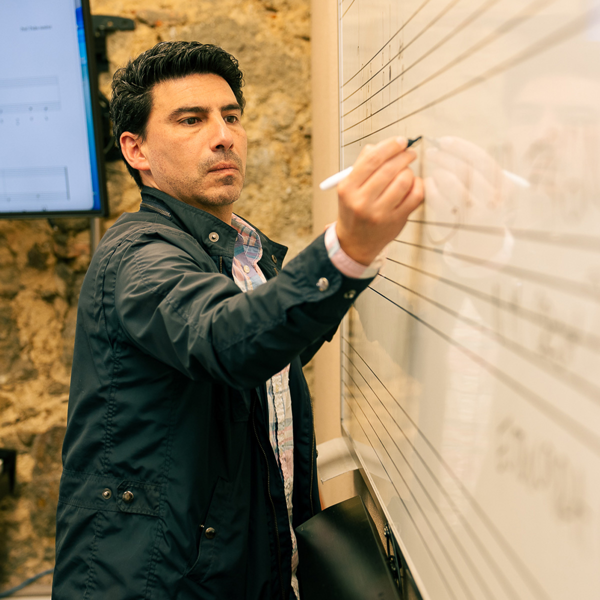 Pedro Felipe Ramírez Velasco, profesor del Departamento de Música.