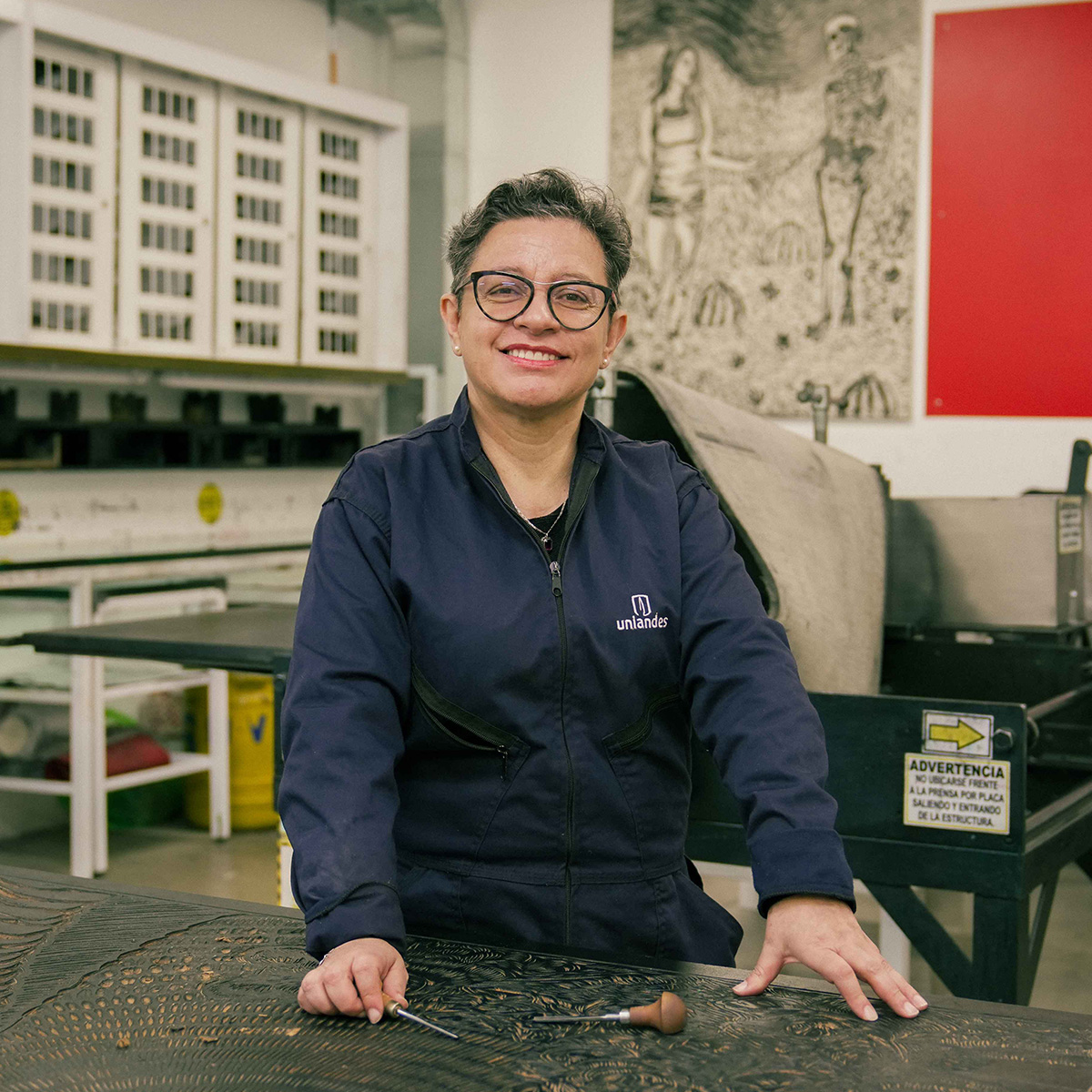 Carmen Cecilia Rodríguez, profesora del Departamento de Arte