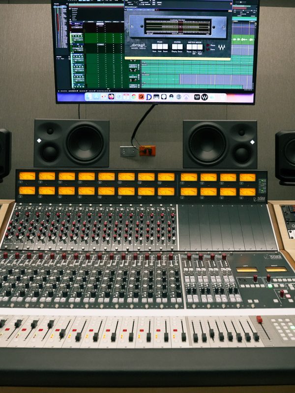 Herramientas control room, sala de grabación y mezcla.