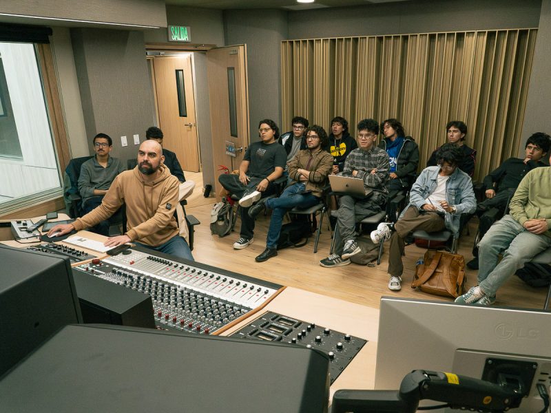 Herramientas control room, sala de grabación y mezcla.