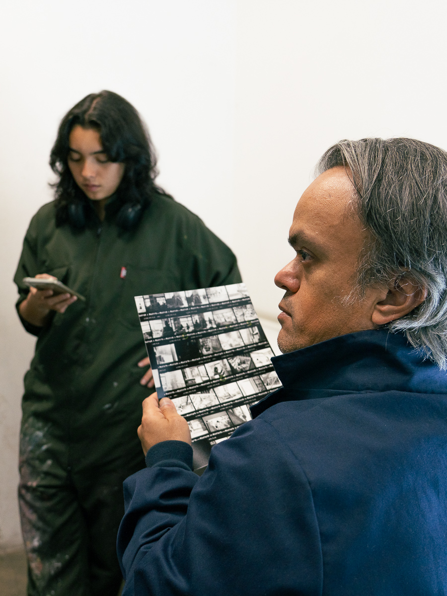 Herramientas laboratorio de fotografía.