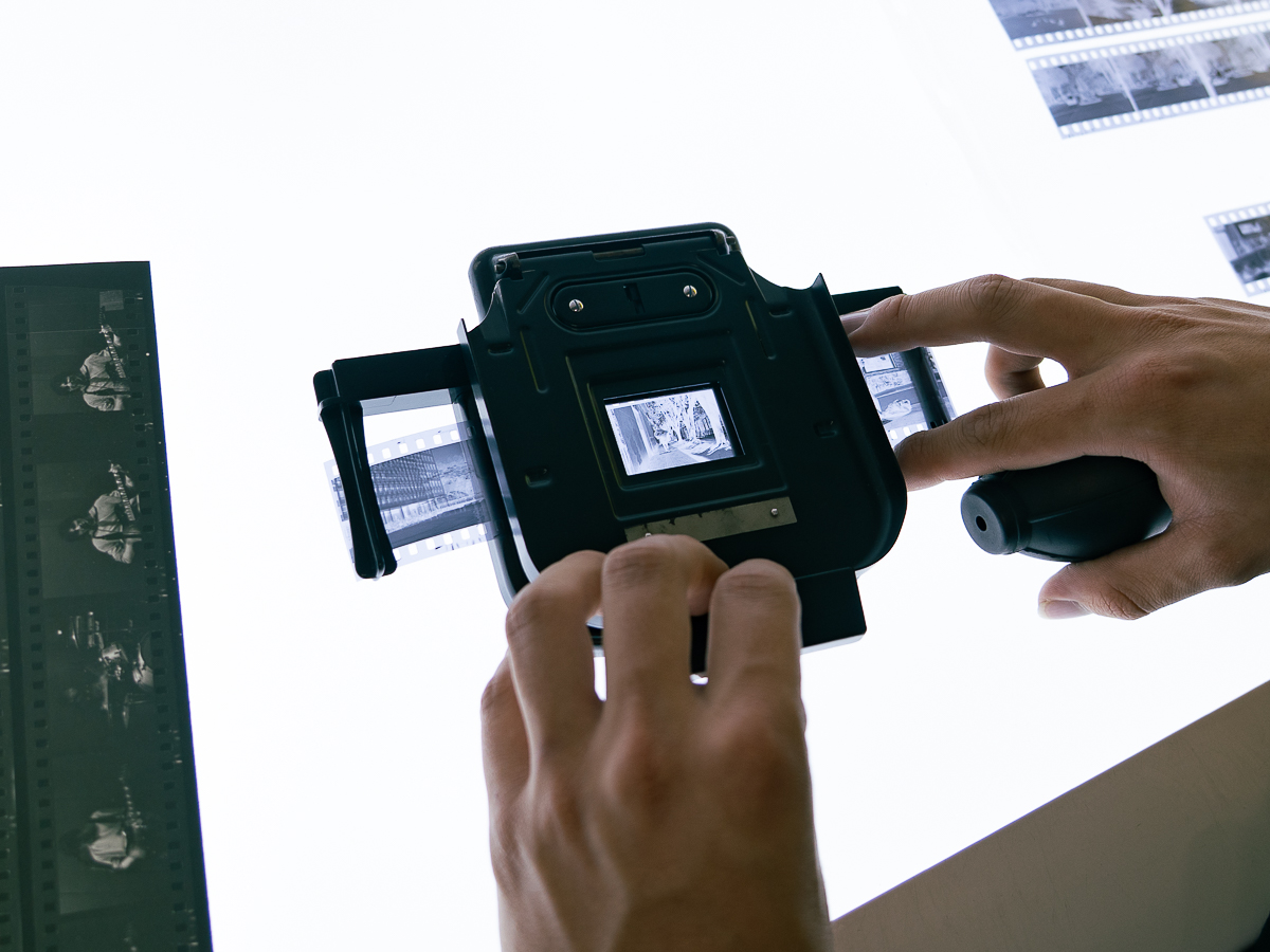 Herramientas laboratorio de fotografía.