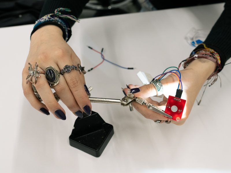 Herramientas la granja electrónica.