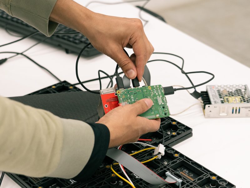 Herramientas la granja electrónica.