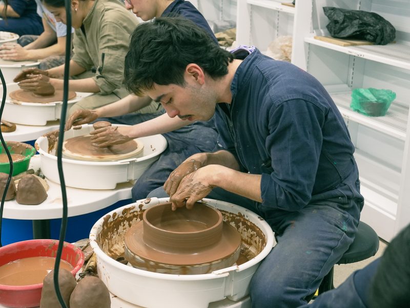 Herramientas taller de cerámica.