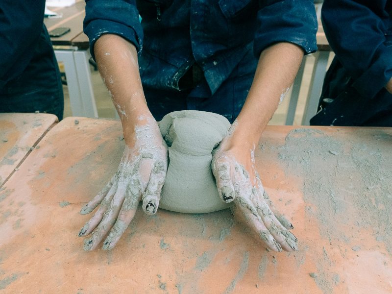 Herramientas taller de cerámica.