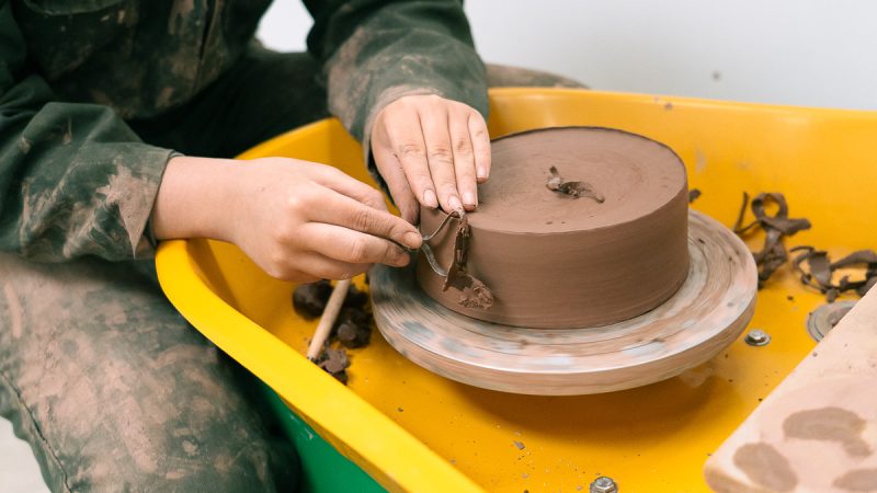 Herramientas taller de cerámica.