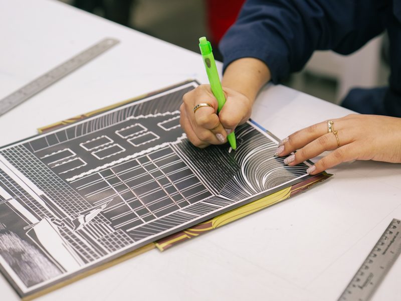 Herramientas taller de gráfica.