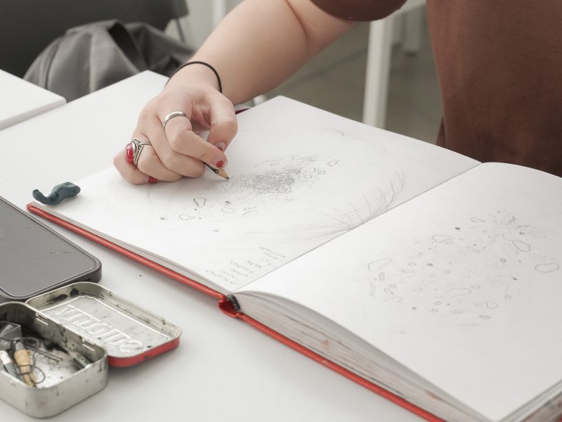 Herramientas talleres de pintura y dibujo.