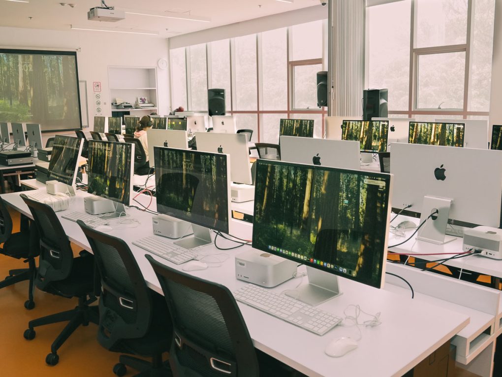 Bosque virtual Edificio Tx 503 y 504, Facultad de Artes y Humanidades, Universidad de los Andes