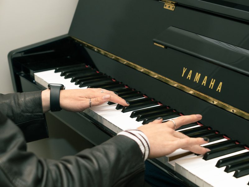 Herramientas cubículos de práctica y ensayo.