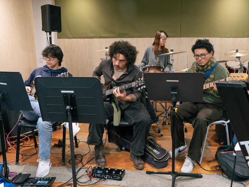 Herramientas sala para ensambles musicales.