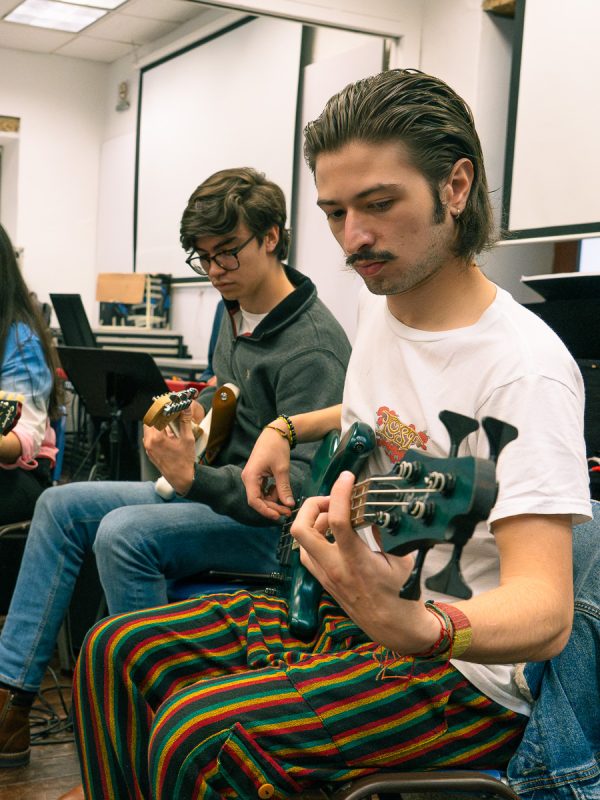 Herramientas sala para ensambles musicales.