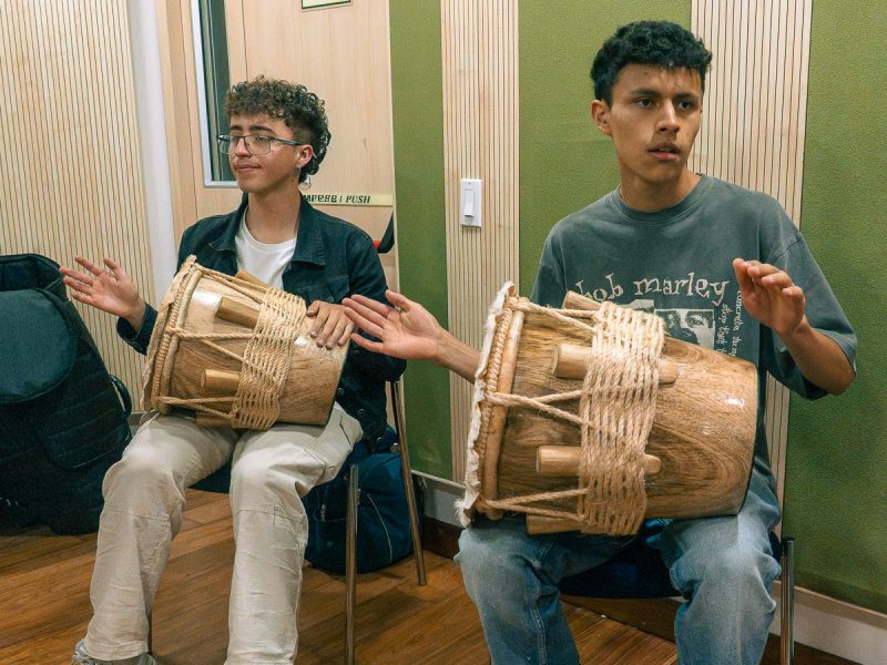 Herramientas sala para ensambles musicales.