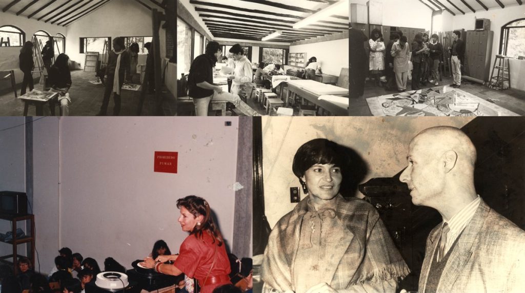 Historia del Departamento de Arte de la Universidad de los Andes escrita por Lucas Ospina, profesor asociado.