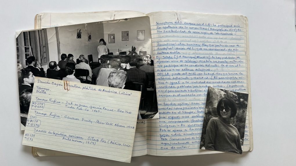 Lanzamiento del archivo digital de Marta Traba, próximo jueves 26 de marzo de 2026 a las 4:00 p.m. en la sala de exposiciones Luis Caballero.