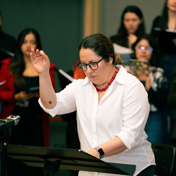 Carolina Gamboa, profesora del Departamento de Música