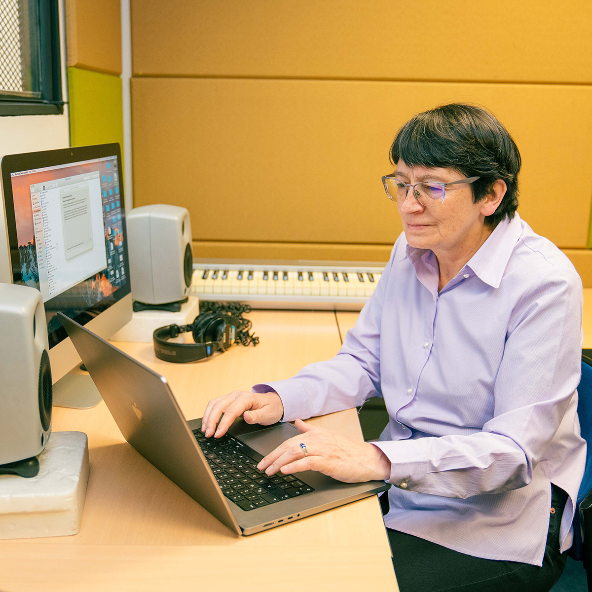 Catalina Perarlta C, profesora del Departamento de Música.