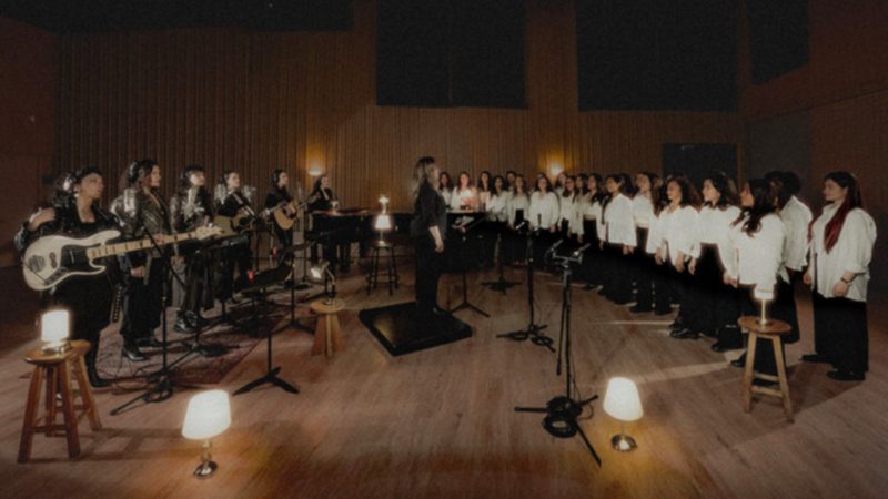 Imagen del anuncio flor de lava presenta: el velo se cayó, en colaboración coro de mujeres uniandes.
