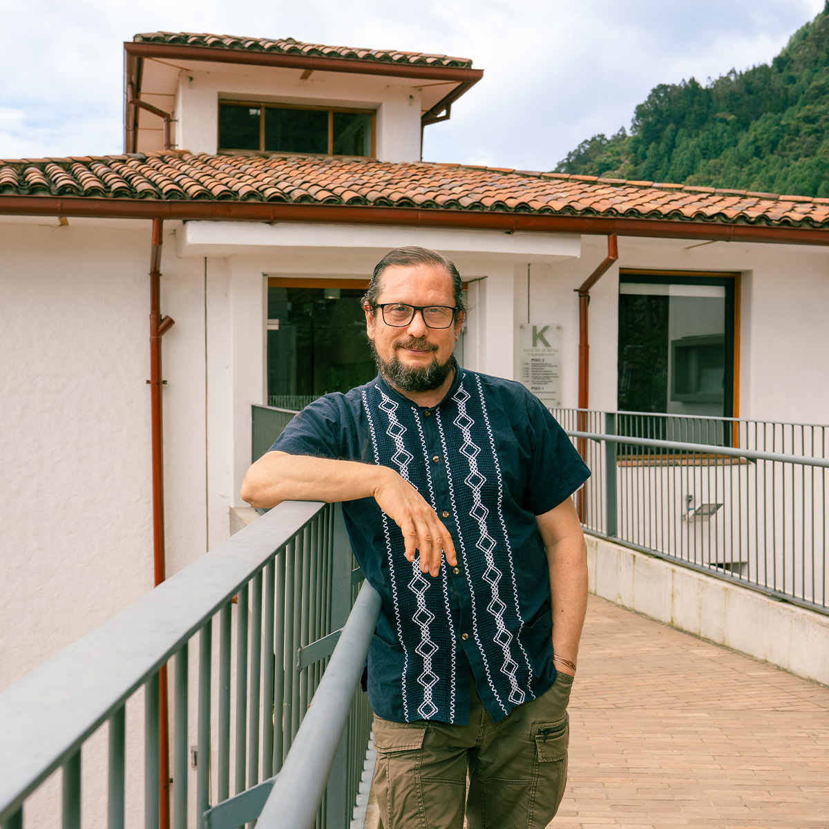 David Mauricio Adriano Solodkow, profesor de literatura