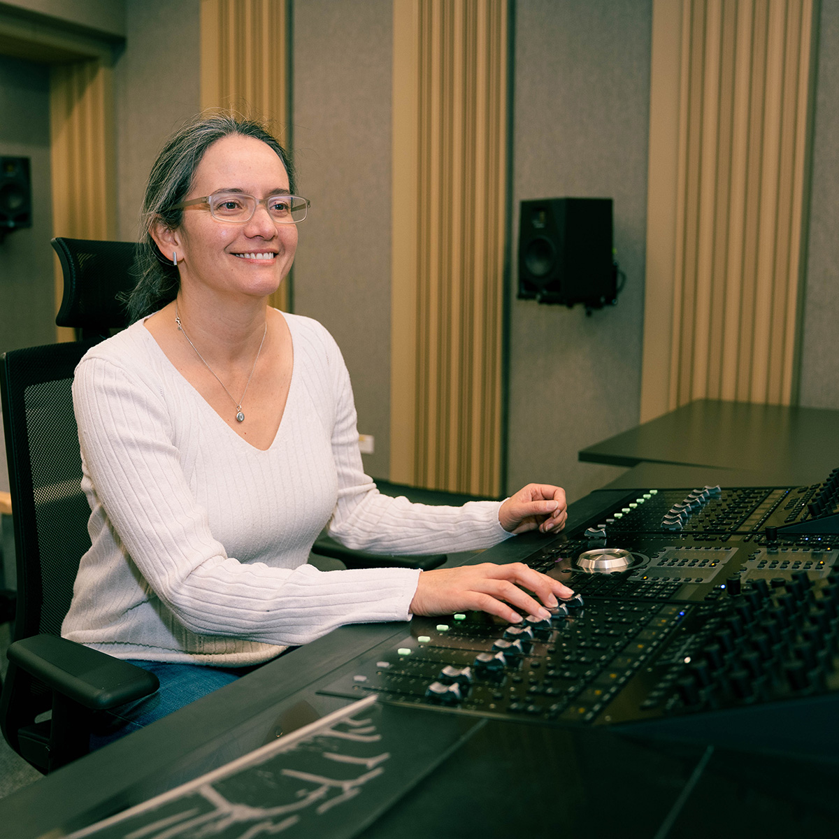 Marcela Zorro, profesora del Departamento de Música