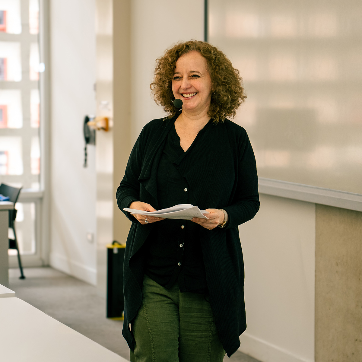 María Mercedes Andrade, profesora del Departamento de Literatura