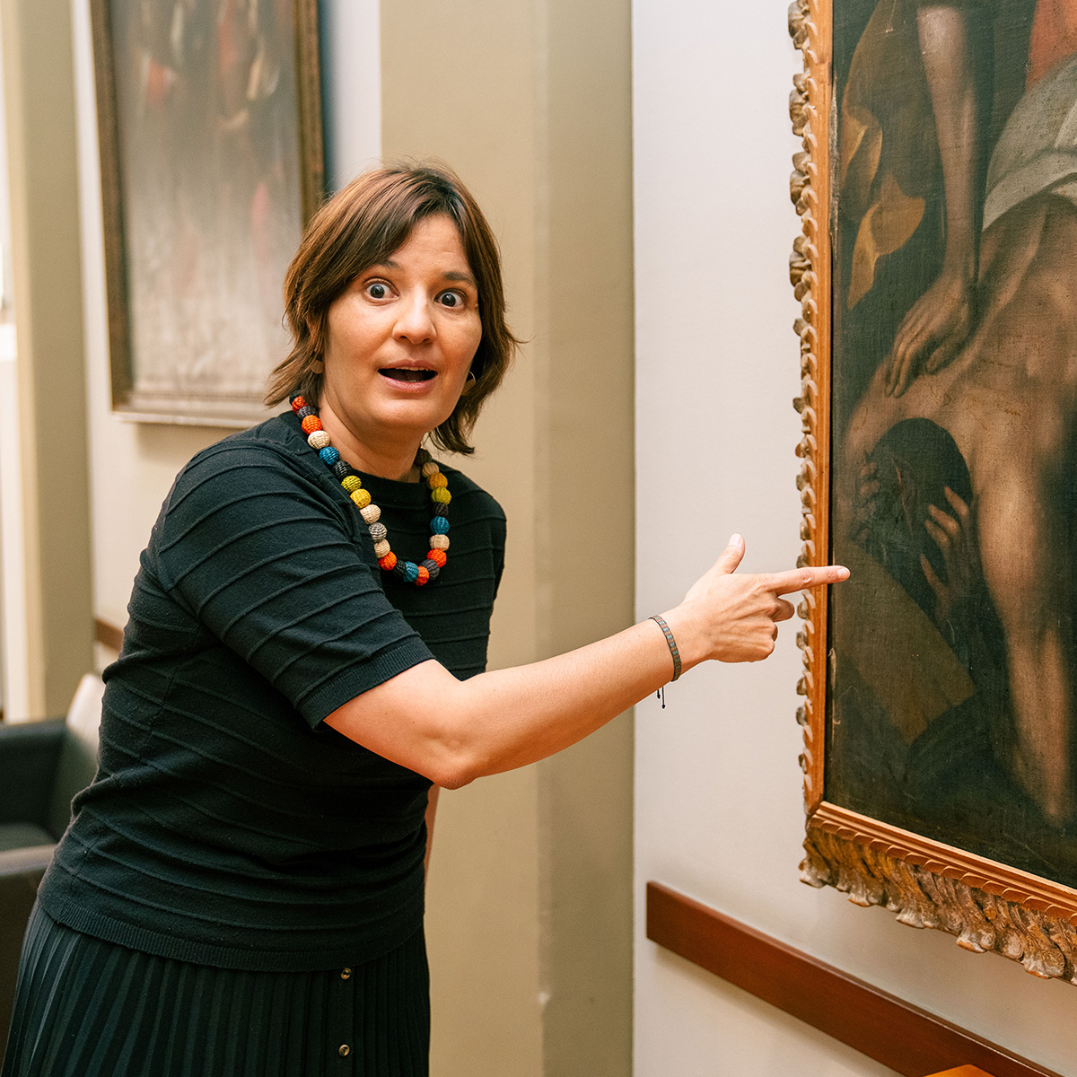 Olga Isabel Acosta, profesora de Historia del Arte