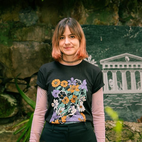 Paola Acebedo profesora del departamento de arte