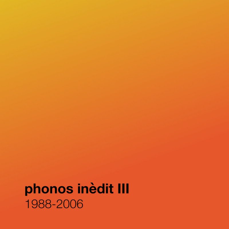 Imagen del anuncio ricardo arias vega participa en la compilación de phonos inèdit iii del sello discográfico: la membrana.