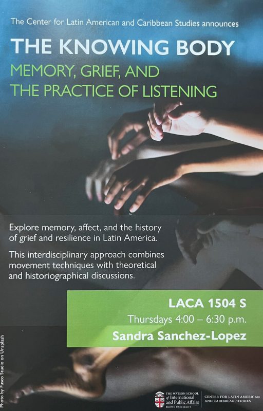 Imagen del anuncio sandra sánchez lópez obtiene una cogut visiting professorship en brown university.