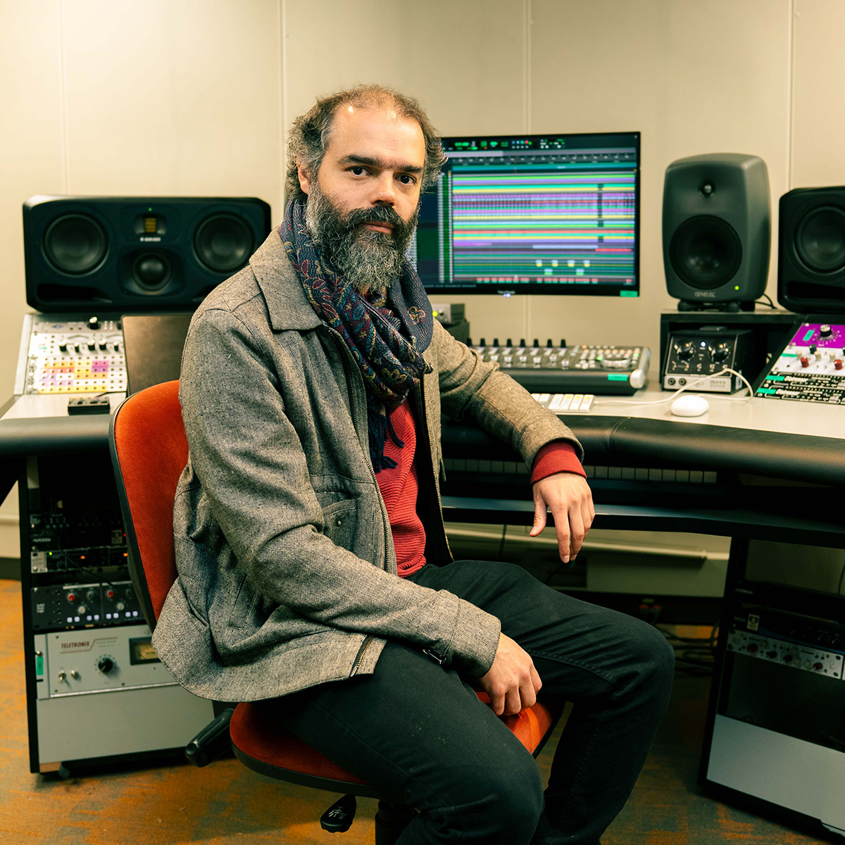 Andrés Blanco Ardila, profesor de cátedra música