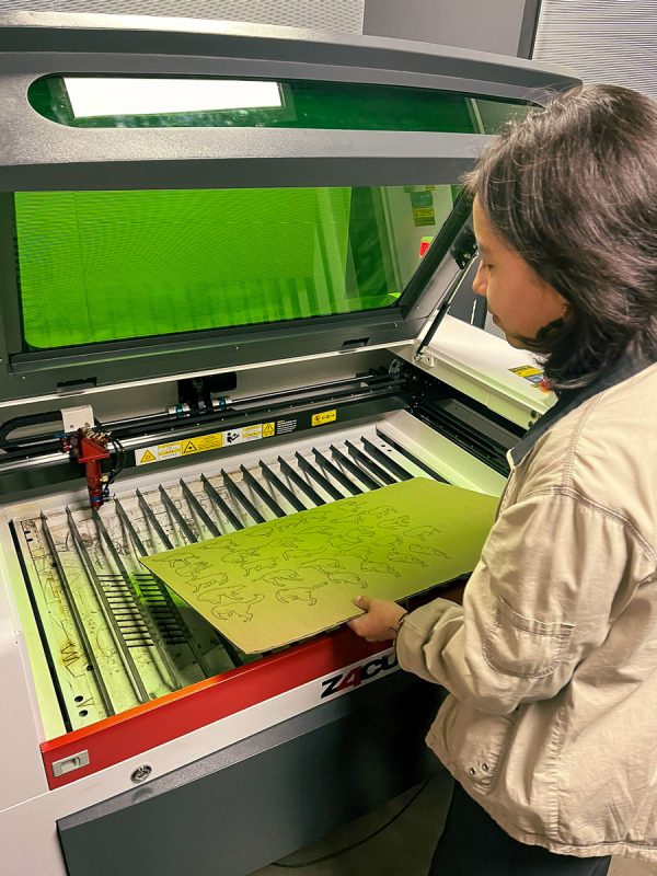 Herramientas taller de impresión y corte laser.