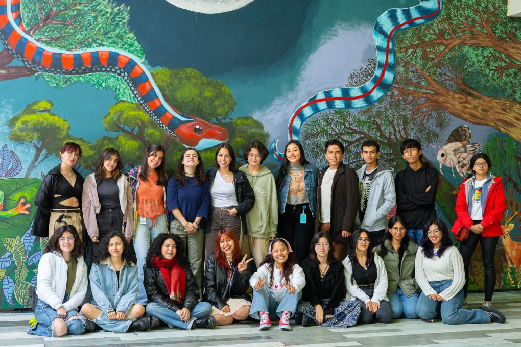 Práticas de los público: mural del Tx