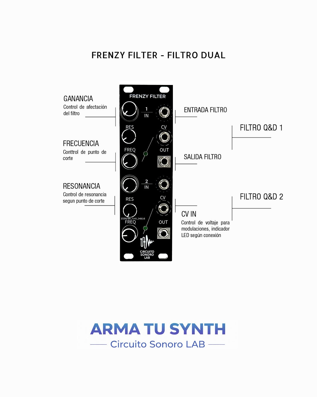 Taller: Arma tu Synth de Circuito Sonoro Lab en Bogotá, próximo sábado 25 de abril de 2026 a las 9:00 a.m. en la Universidad de los Andes.