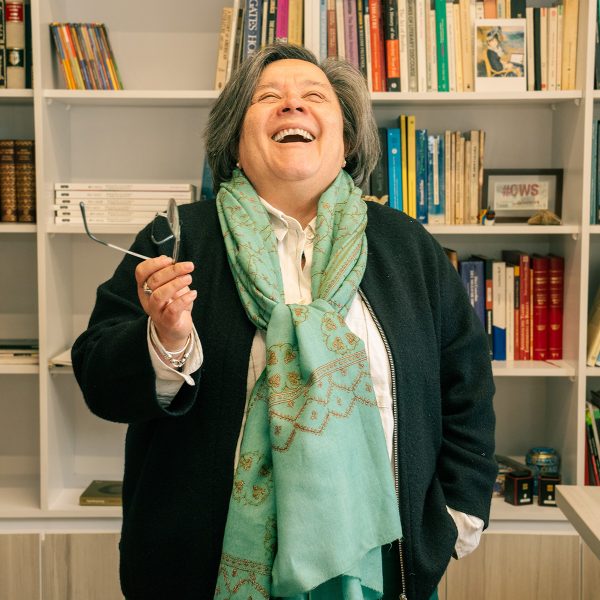 Claudia Montilla, profesora de Literatura.