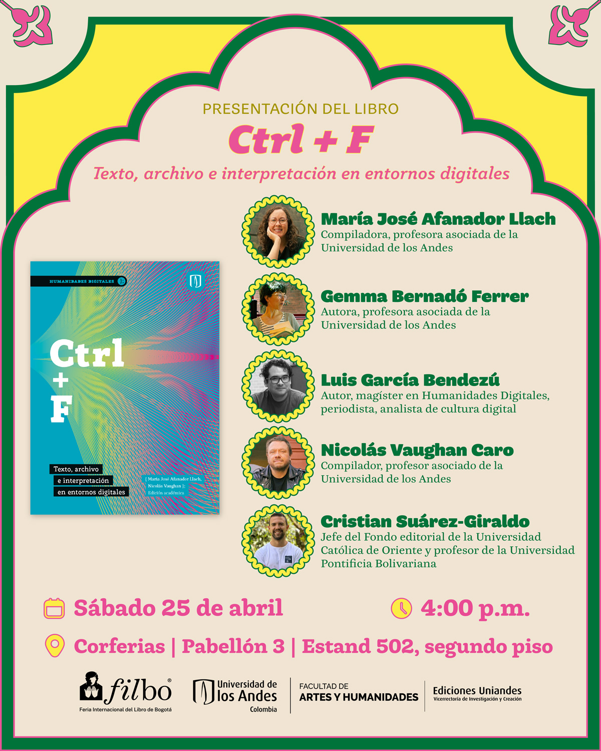 ArteHum en la Feria Internacional del Libro de Bogotá — FILBo 2026