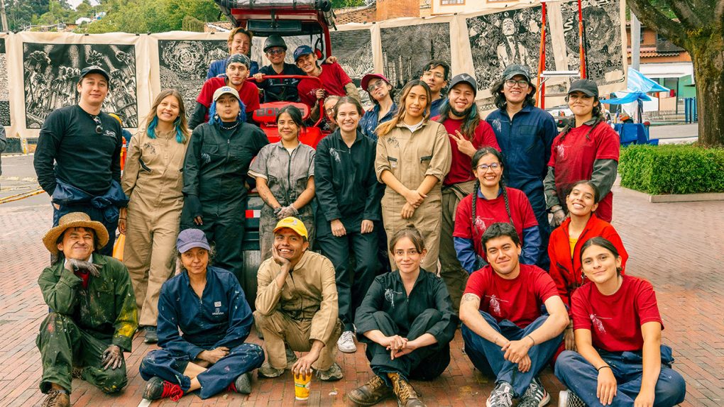 Grabado Sobre Ruedas, Departamento de Arte