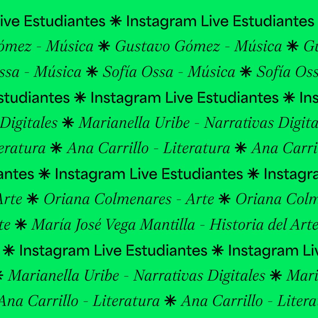 Lives de estudiantes para pregrado 2026-1