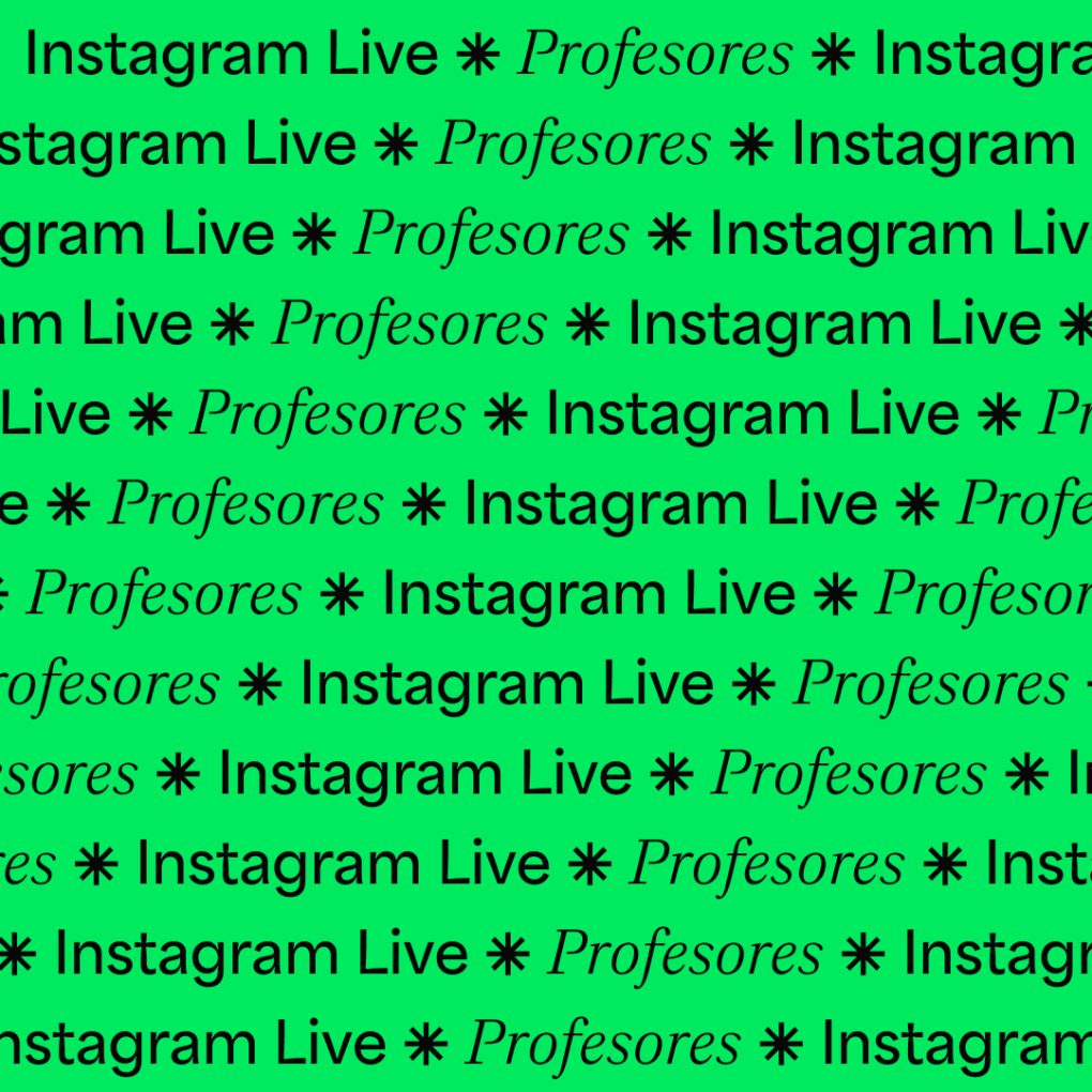 Conéctate al Live de Instagram con los profesores de ArteHum.