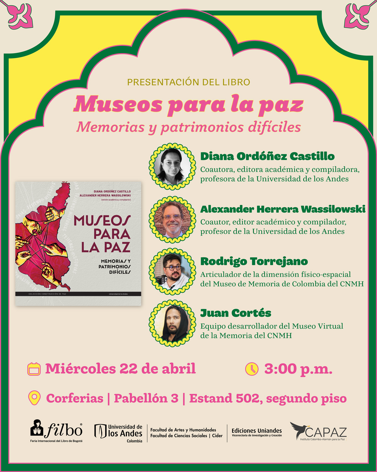 ArteHum en la Feria Internacional del Libro de Bogotá — FILBo 2026