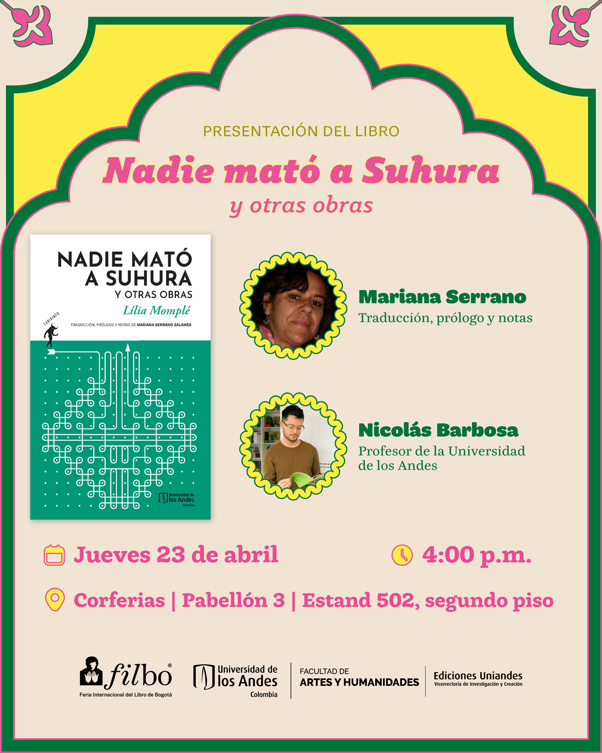 ArteHum en la Feria Internacional del Libro de Bogotá — FILBo 2026